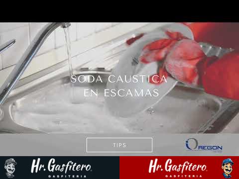 Uso adecuado de la soda caustica para desatorar y limpiar tuberías 1 Uso adecuado de la soda caustica para desatorar y limpiar tuberías