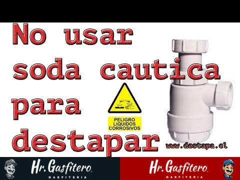 Uso efectivo de la soda cáustica para desatorar tuberías de PVC. 1 Uso efectivo de la soda cáustica para desatorar tuberías de PVC.